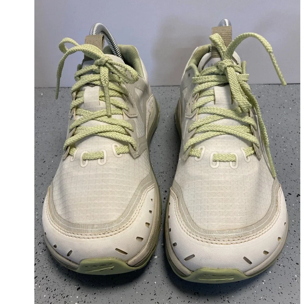 Altra Lone Peak 6 Womens 6.5 Trail Running Shoes White Green AL0A548E130 - Picture 3 of 7